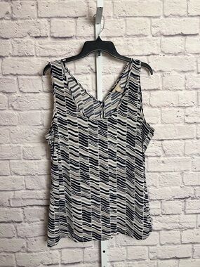 Banana Republic Patterned Tank Top size XL